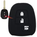 【Mary DAI Store】MICOCHE Soft Touch Feel 3 Button Silicone Key Case for Toyota Rav4 Prius Tacoma RV-4 Highlander. 