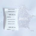 White Silica Gel 10 Gram 20 Pieces. Dry and safe from moisture.. 