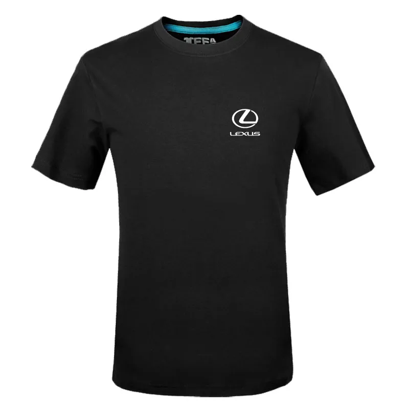 2021 Lexus Logo T Shirt Letter Printed Fashionable Round Neck T