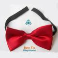 Bow Tie Polyester Adjustable Neck Tie. 