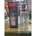 Liquid hand wash bottle acrylic body capacity 180 ml soap dispenser. 