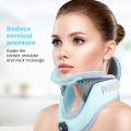Medical Cervical Traction Device Inflatable Neck Cloud Corrector Collar Brace Neck Support Release Massage Cervical Stretching. 