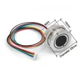 R503-5V RGB LED DC5V UART MX1.25-6Pin Waterproof Capacitive Fingerprint Module Sensor Scanner for Arduino Android. 