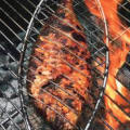 Small Stainless Steel Barbecue fish net grilled fish clip large fish BBQ net. 