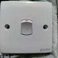 G-Pac  One Gang Stylish 1 Electrical Wall Switch. 