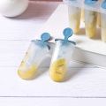 Popsicle Molds Set of 8 Frozen Ice Pop Maker for Homemade Popsicles Easy Release DIY Kids Ice Cream. 