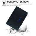 （COD Available)For Samsung Galaxy Tab A8 10.5 2021 Suede Cross Texture Magnetic Clasp Leather Case. 