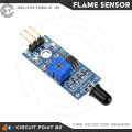 IR Flame Sensor YL-38 1-CHANNEL Infrared Receiver Module Ignition/Fire Source Detection Module for Arduino and DIY Electronics Project.. 
