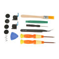 Repair Joystick Replacement Tool Kit, Reduce Hand Fatigue Joystick Repair Tool Kit 17 in 1 for Game Consoles. 
