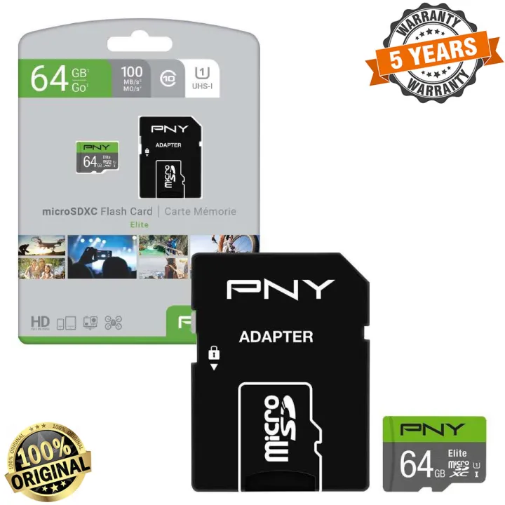 PNY%20Elite%20Class%2010%20U1%2064GB%20microSD%20Memory%20Card%20-%20memory%20card%20for%20Smartphones,%20tablets,%20action%20&%20surveillance%20cameras,%20drones,%20computers%20-%20class1Pny%20High%20Speed%2064Gb%20%20Micro%20Secure%20Digital%20Memory%20Card%20Practical%20Durable%20Memory%20Cards,%20Pny%20Memory%20Card,%20Pny%2064Gb%20-%20Image%202