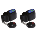 2X Anti-Theft Lock Bike Bicycle Security Vibration Alarm Wireless Remote Control.