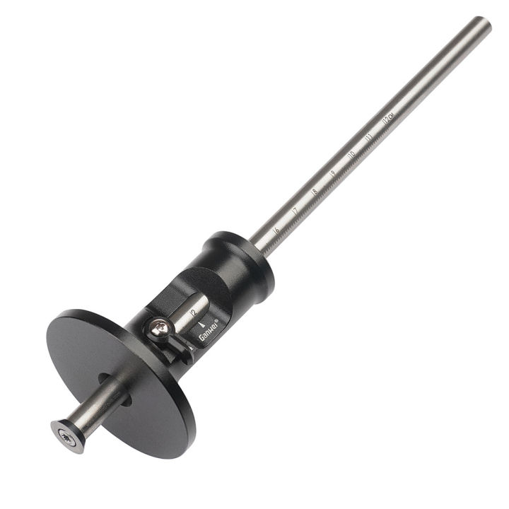 ZOROOM Wheel Marking Gauge Woodworking Marking Scriber Kit Wood Scribe Tool, Solid Metal Bar Wood Scribe, Mortise Making Tool