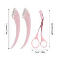 Eyebrow Trimming Knife Eyebrow Face Razor For Women Eyebrow Scissors With Comb Brow Trimmer Scraper. 