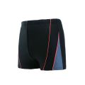 Xigge swim trunks men's boxer beach pants student baggy plus size swim trunks hot spring quick-drying swimming gear. 