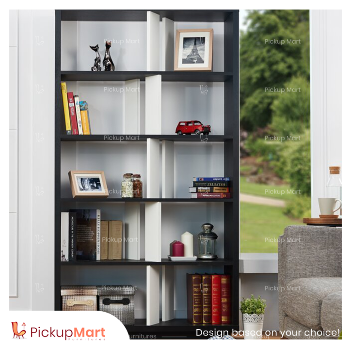 Laminated Board Book Shelf | Showpiece Rack | Living Room furniture ...