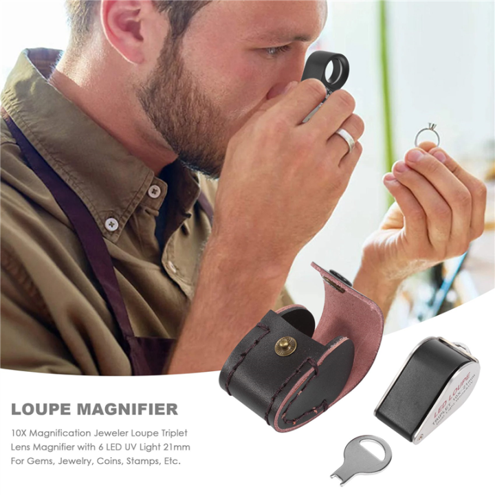 10X%20Triplet%20Magnifier%20with%206%20LED%20UV%20Light%2021mm%20for%20Gems,%20Jewelry,%20Etc%20-%20Image%203