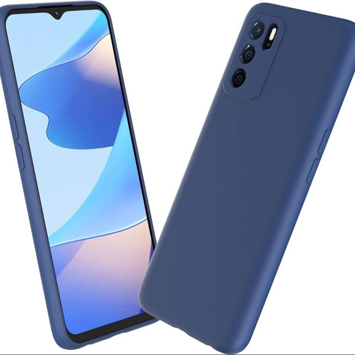 OPPO%20A16%20Liquid%20Silicone%20Back%20Case%20Soft%20Touch%20Shockproof%20Protective%20Mobile%20Cover%20-%20Image%202
