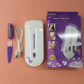 Laser Shaver for Women, Portable Painless Hair Touch Removal Tool, Rechargeable Epilator Smart Sensor-Light Technology Silky Hair Eraser Remover Smooth, Applicable to Any Part of Body, Mother Day Gift. 