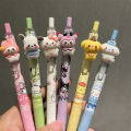 3Pcs/set Kawaii Sanrio Hello Kitty Cinnamoroll Kuromi 0.5mm Gel Pen Cute Writing Pen Cartoon School Student Stationery Supplies Gift. 