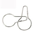 Rust-resistant Iron buckle curtain hook Convenient Adjustable size Shower curtain hook Iron-made Versatile Gourd buckle.
