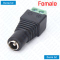 DC Power Jack Connector Plug (Female) 2.1mm x 5.5mm Adapter. 