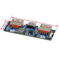 Type-C USB 5V 2.4A Dual USB 18650 Boost Battery Charger Board Mobile Power Bank Accessories For Phone DIY.