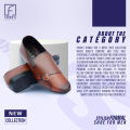 Stylish Addition - Luxury Stylish Half Shoe For Men Fashionable Premium Sandal For Men FARUK'S Flats Formal Shoe - Sustainable Choice.