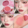 (NEW)Blusher Cream Sponge Blush Mud Matte Makeup Supplies Blusher Powder Rouge Face Beauty Natural Beauty. 