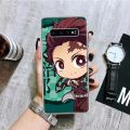 Demon Slayer Cute Anime Phone Case For Samsung Galaxy S20 FE S10 Plus S21 S22 S23 Ultra S10E S9 S8 S7 Edge Fundas Cover Coque Fo. 