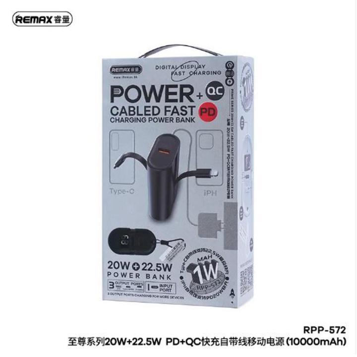 Remax RPP-572 10000mAh Prime Mini Lightweight Straightway Boarding ...