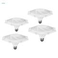 LED Garage Light 6500K Cold White Ceiling Light Bulb for Porch Loft Workshop 24W.