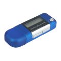 Mp3 Player Music Player Supports Replaceable AAA Battery,(Blue). 