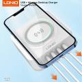 LDNIO AW004 32W desktop wireless charger with PD+QC ports. 