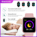 【Youyi】Y68 Fitpro Smart Men Women Fitness Rate Blood Pressure Smartwatch 2021 Sport Waterproof Pedometer Smartband.