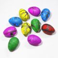 I Love Daddy&Mummy 10 Pcs/Set Colorful Water Hatching Inflation Dinosaur Egg Watercolor Cracks Grow Egg Funny Toys. 