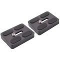 Universal Tripod Quick Release Plate, Plate for DSLR Camera Tripod Ballhead(PU-50).