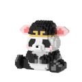 Compatible with LEGO China Giant Panda Building Blocks Flower Flower Meng Lan Puzzle Assembly Children's Day Birthday Gift Toy. 