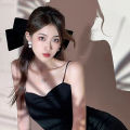 Oversized Barrette Bow Hair Clip Woman Velvet Headwear Hairpin Hair Accessories finpae.