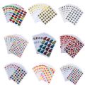 【Customizable】 School Supplies Diary Decoration Paper Stick Label Glitter Five-Pointed Star Love Children's Stickers Decorative Stickers Award Stickers Teacher Praise Stickers. 