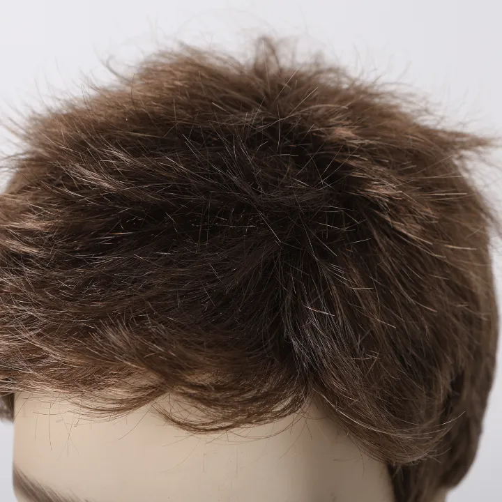 Dark%20Brown%20Men's%20Wig%20Short%20Bob%20Pixie%20Cut%20Natural%20Fluffy%20Hair%20Brown%20Layered%20Wigs%20Low%20Temperature%20Fiber%20for%20Male%20Daily%20Date%20Party%20-%20Image%202