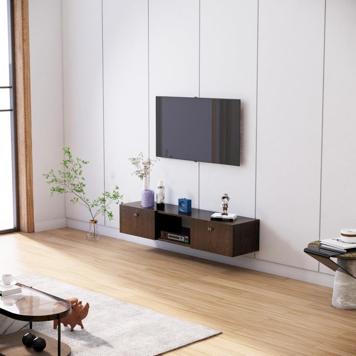 Bniture%20TV%20Unit%20for%20Living%20Room,%20Bedroom%20Unit%20Cabinet%20Wall%20Mount%20Ideal%20for%20%20%20Storage%20Display%20Unit,%20Remote%20Holder,%20Set%20Upbox%20stand,%20TV%20Upto%2030"%20to%2050"(Flower%20Wenge)10/40%20-%20Image%202