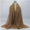 100% Soft Cotton Crinckal Hijab - Hijab Collection - Hijab. 