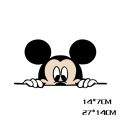 【Mary DAI Store】and cute cartoon characters stickers Mickey car car stickers fancy decals decorative car 14*8. 