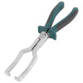 Fuel Filter Calipers Gasoline Pipe Fittings Special Clamp Rubber Handle Fuel Hose Pipe Buckle Removal Pliers(9 Inches in Length). 