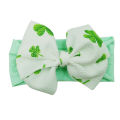 Baby Girls Fashion Hair Bands Bowknots Flower Prints Baby Headband Strong Hair Tie For Girls Toddlers 0-2 Opaska Dla Dziewczynki.