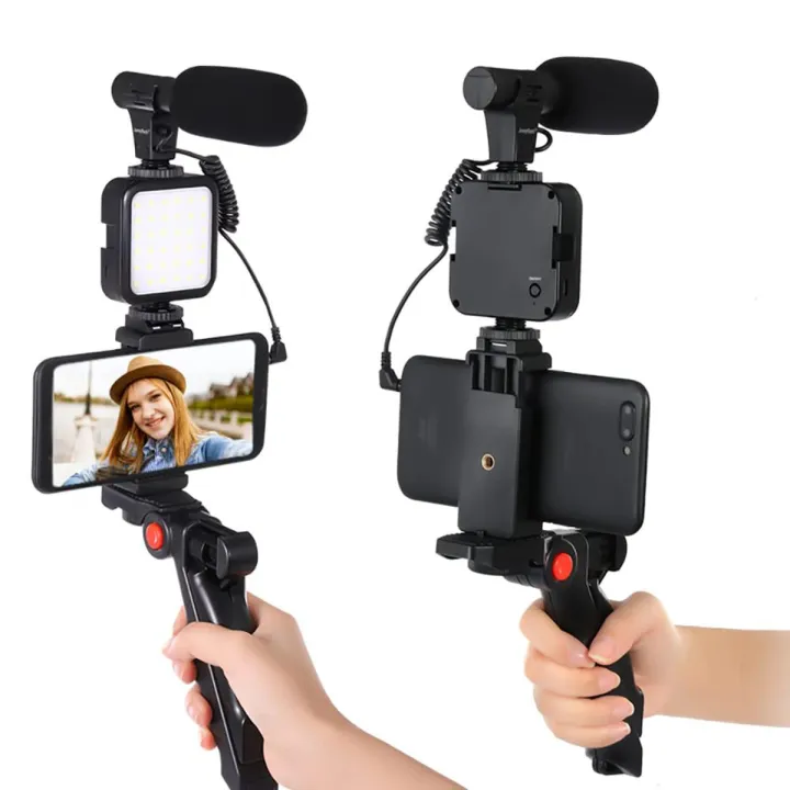 AY-49%20/%20AY-49X%20Phone%20Vlog%20Tripod%20Vlogging%20Kits%20Live%20Selfie%20Fill%20Light%20Integration%20With%20Remote%20Control%20Microphone%20Led%20Light%20-%20Image%206