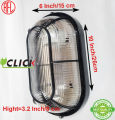 Light Shad Routn Rctangle Ovel lamp Shape Click Elite Lamp up to 20w Shade.
