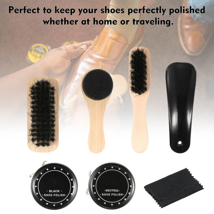 8PCS%20Shoe%20Shine%20Care%20Kit%20Black%20and%20Neutral%20Polish%20Brushes%20for%20Boots%20Shoes%20Sneakers%20-%20Image%204