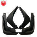 4Pcs Front Rear Mud Flaps Guards Mudguard Fits For Universal Car-Car Accessories. 