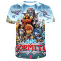 Game Gormiti T Shirt Kids Streetwear Short Sleeve Children's Tshirts Boys Girls Tops Men Women Clothing T-shirt.
